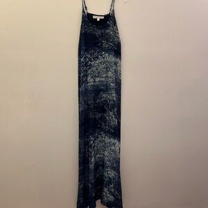Anthropologie Partimi Silk Maxi Slip Dress